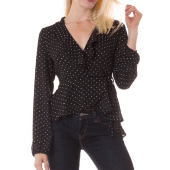 Classic Polka-Dot Blouse - Picture 3 of 6